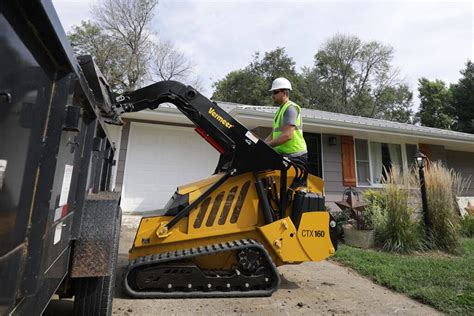 best trailer for mini skid steer|ctx160 mini skid steer price.